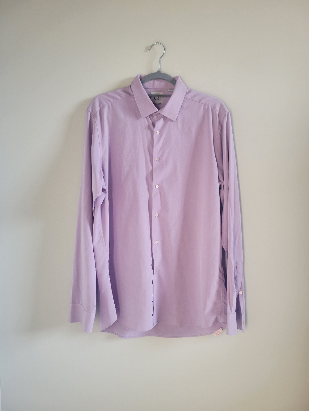 Kilburne And Finch Lilac Dress Shirt Mens Size 16.5-34/35